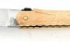 Laguiole 12 cm Pagès 1890 - Knife of Chance - Teinted Beef Bone 2