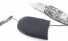 Patt - Keoded - silver plated metal - ebony sheath