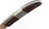 Nautilys - Iron Wood - Titane Central Bolsrer - Flowers engravings by hand on the central bolster and spring 5