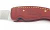 Leather 8 cm  - Red