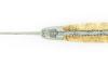 Laguiole 12 cm - Chestnut Wood - Worked Platinum - 2 bolsters 3