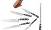 Gift Box - Small Block - sabatier stainless steel 5 piece knife block + 1 sharpening Steel