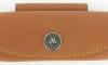 Leather Sheath Provencal 10 - 11 cm Cognac  Maya