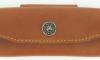 Leather Sheath Provencal 12 - 13 cm Cognac  Maya