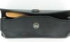 Leather Sheath Provencal 12 - 13 cm Black 3