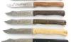 Douk Douk - Table knives - 6 different woods 2