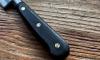 5 in Chef Knife - Black Wood - Rosette Rivets - Carbon Ref 335 3