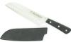 Santuko Oriental Cooking Knife 7 in with Air Pockets - 200 - G10 Handle