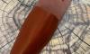 BROWN leather belt case for garden pruning shears