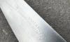 7 in Slicing Knife - Palissander Wood - Carbon steel - rosette rivets - Ref 420 4