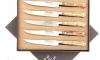 5&#039;&#039; Steak Knives Set - Olive Wood Handle