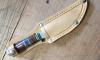 LITTLE SCOUT - CARBON STEEL - LEATHER PIECES HANDLE 3
