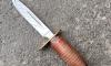 POIGNARD / SCOUT KNIVES  - LEATHER PIECES HANDLE