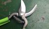 18 cm Garden shears - GREEN Leather covering branches 3