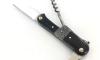 Jean-Pierre Veysseyre - Sommelier with System - Ebony Wood - central damascus bolster - 3 pieces 2