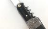Jean-Pierre Veysseyre - Sommelier with System - Ebony Wood - central damascus bolster - 3 pieces 5