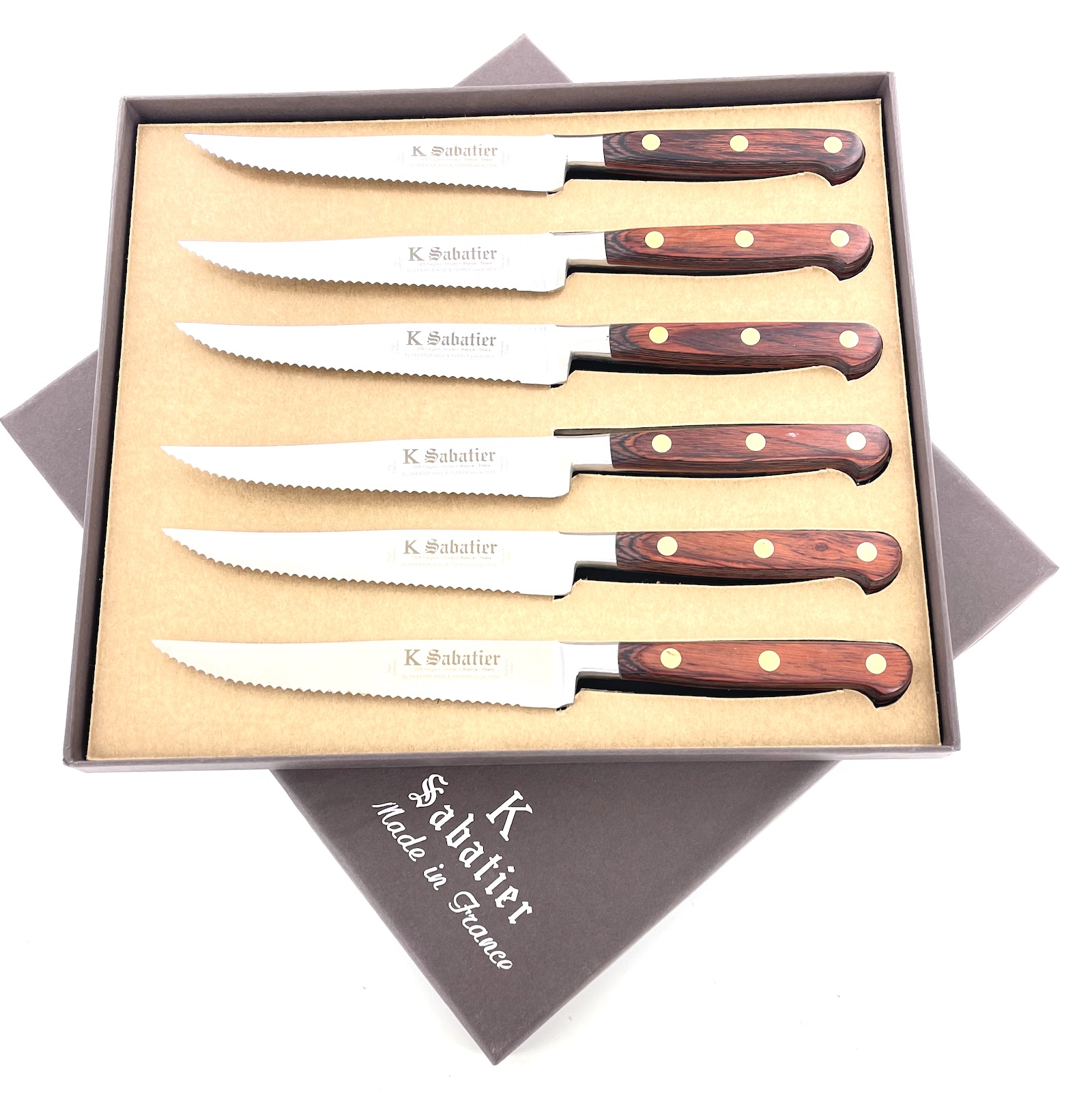 Curb Carving Set - Special BBQ : professional kitchen knife series  Authentique - Sabatier K